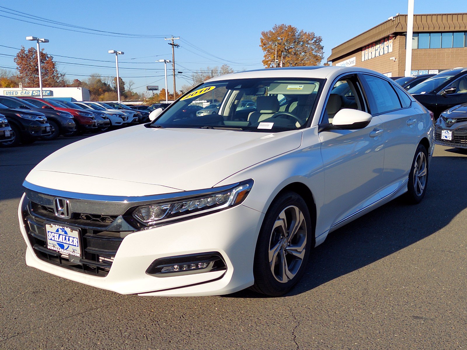 Pre-Owned 2018 Honda Accord EX-L 1.5T 4dr Car in New Britain #H4387A ...